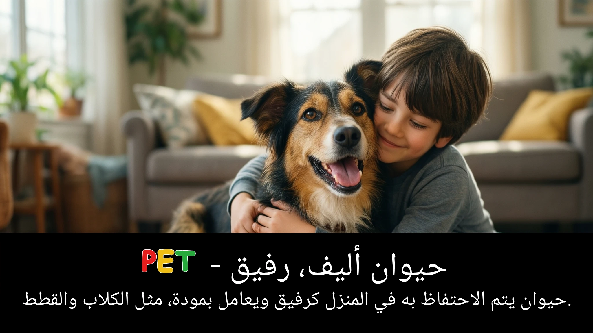 Arabic Illustration for pet